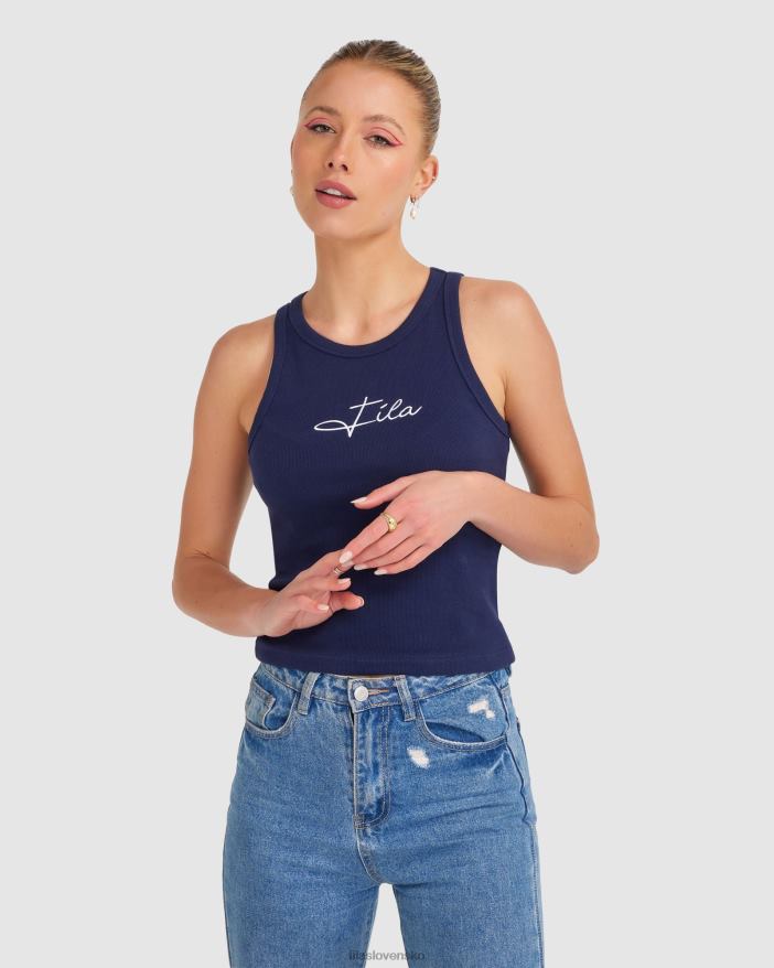 nové námorníctvo FILA dámske cinzia rib tank new navy fila 68Z202831