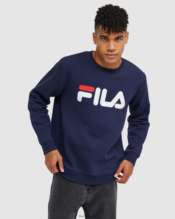 nové námorníctvo FILA fila classic unisex crew new navy 68Z202491