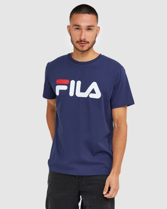 nové námorníctvo FILA fila klasické unisex tričko nové námorníctvo 68Z202437