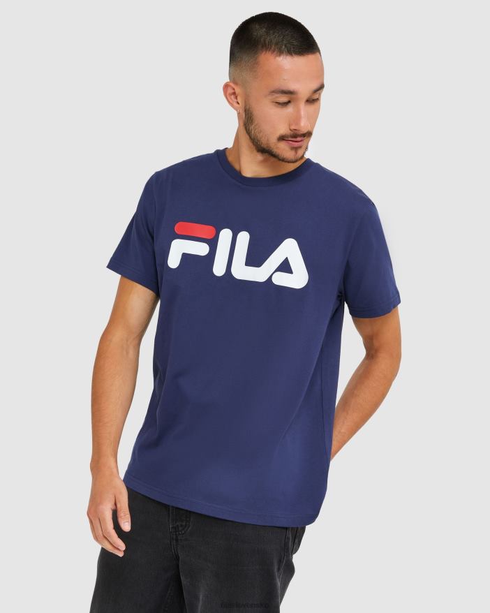 nové námorníctvo FILA fila klasické unisex tričko nové námorníctvo 68Z202437