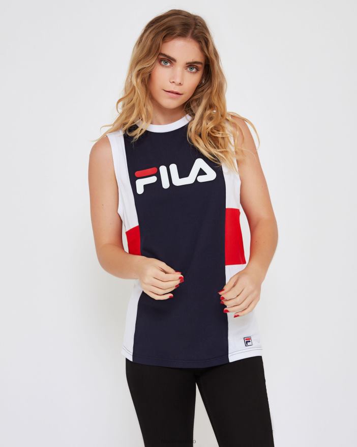 nové námorníctvo FILA fila nový námornícky unisex tank verona 68Z202554