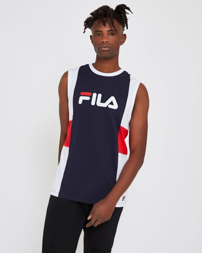 nové námorníctvo FILA fila nový námornícky unisex tank verona 68Z202554