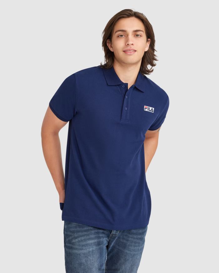 nové námorníctvo FILA fila pánske asher polo new navy 68Z202371