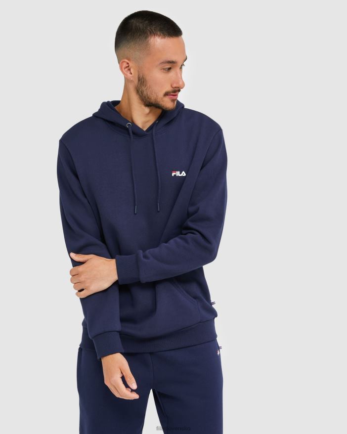 nové námorníctvo FILA klasická unisex kapucňa 2 new navy fila 68Z202471