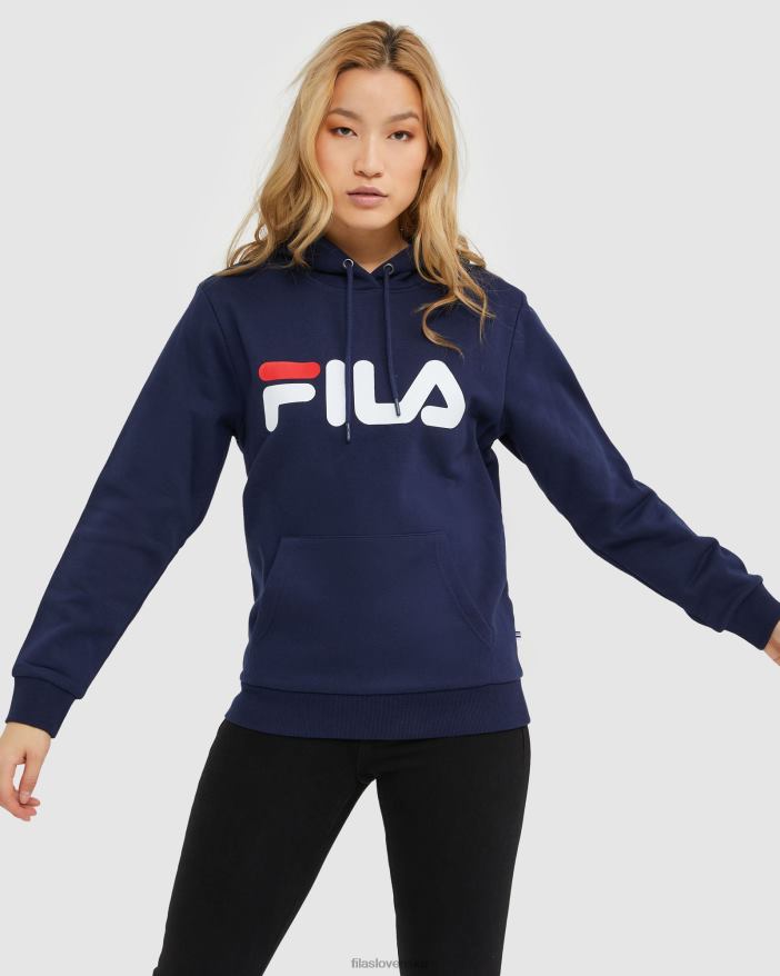 nové námorníctvo FILA klasická unisex kapucňa fila new navy 68Z202486