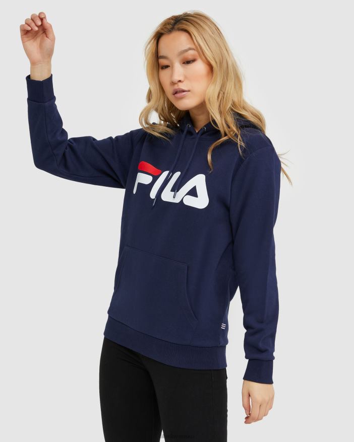 nové námorníctvo FILA klasická unisex kapucňa fila new navy 68Z202486