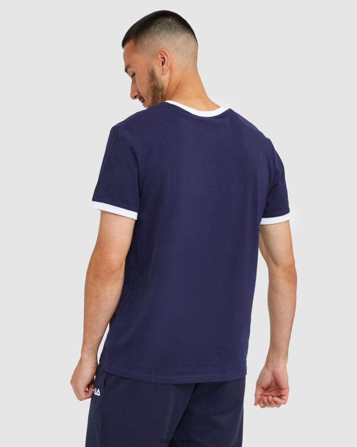 nové námorníctvo FILA klasické pánske ringer tričko new navy fila 68Z202483