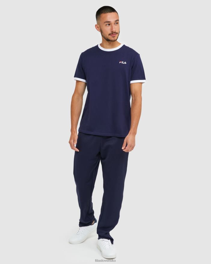 nové námorníctvo FILA klasické pánske ringer tričko new navy fila 68Z202483