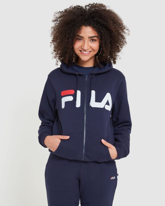 nové námorníctvo FILA nová námornícka klasická unisex bunda na zips fila 68Z202484