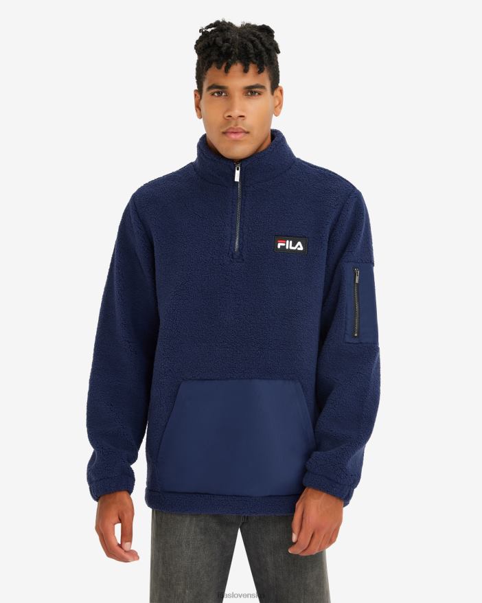 nové námorníctvo FILA nové námornícke pánske cole teddy qtr zip fila 68Z202610