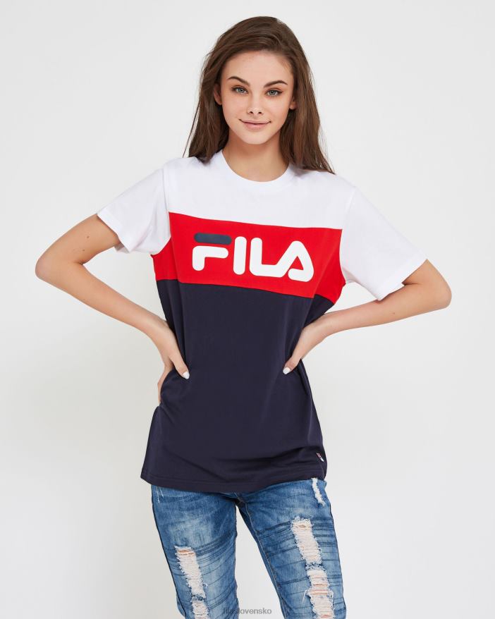 nové námorníctvo FILA nové námornícke unisex tričko Genoa 68Z202541