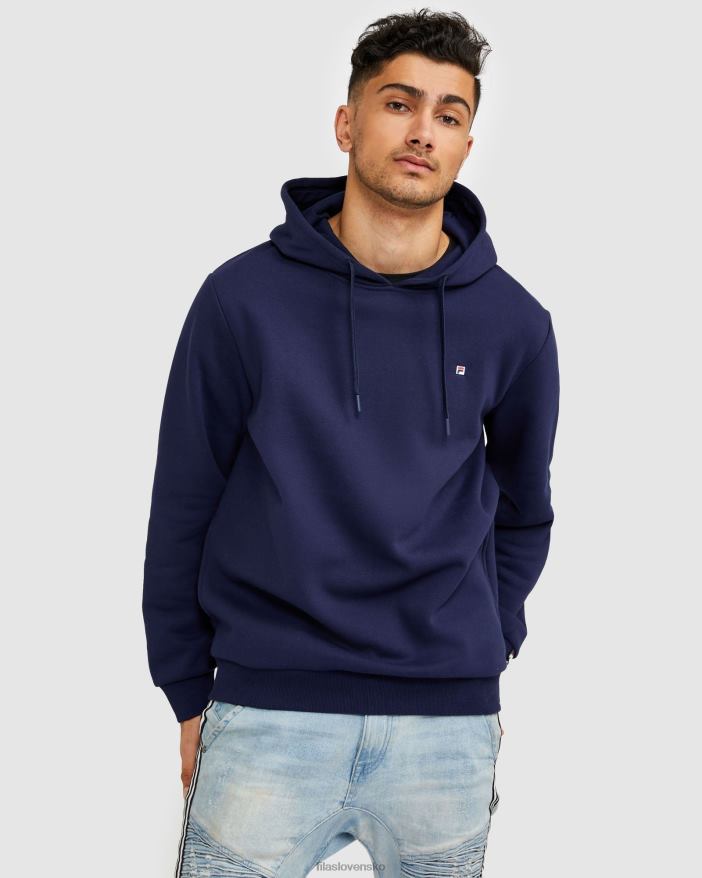 nové námorníctvo FILA unisex odznak 20 kapucňa fila new navy 68Z202624