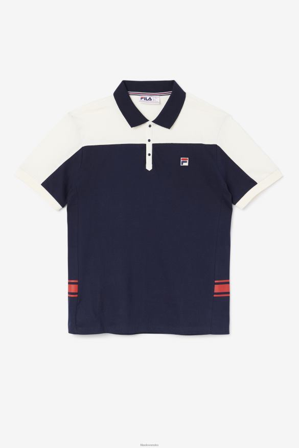 námornícka/gardénia/červená FILA fila mivvi polo navy/gardenia/red 68Z20415