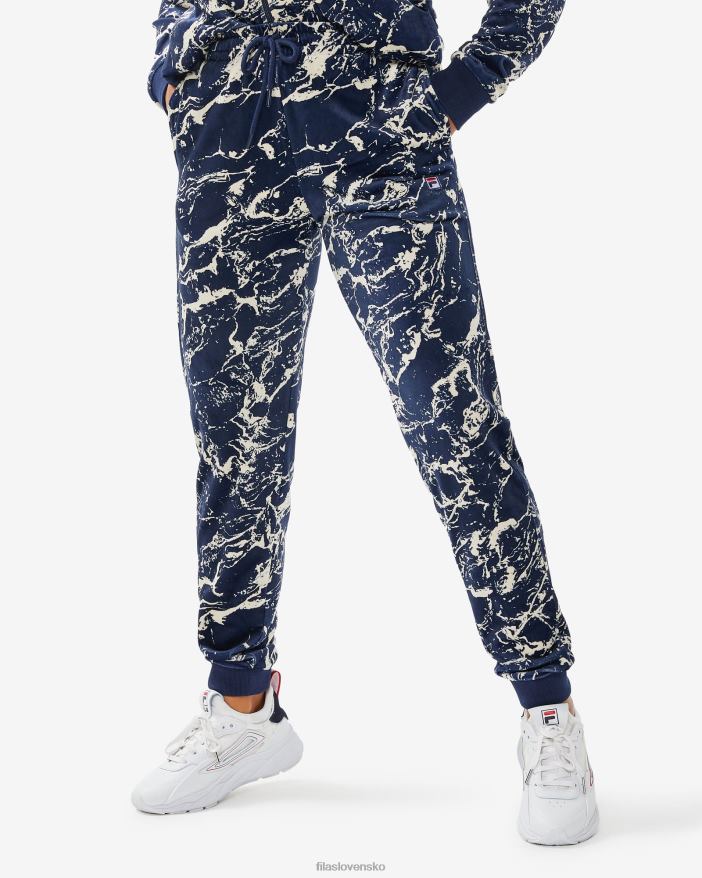 námornícky mramor FILA unisex osikové nohavice fila navy marble 68Z202504