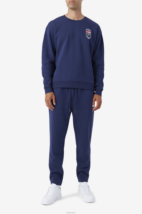 námorníctvo FILA fila navy 2pac patch jogger 68Z20898