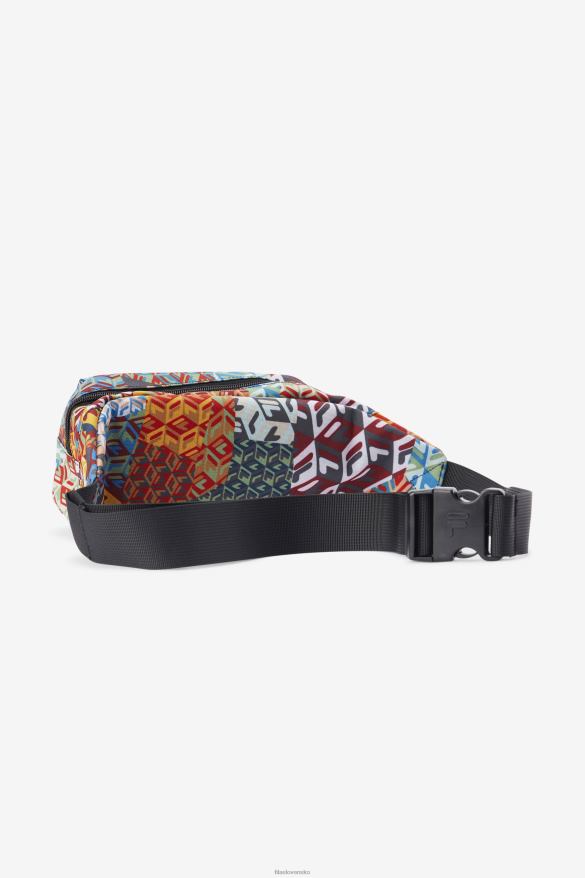 oceán/žltý/biely FILA fila ocean/yellow/white jorina patch print fanny pack 68Z20958