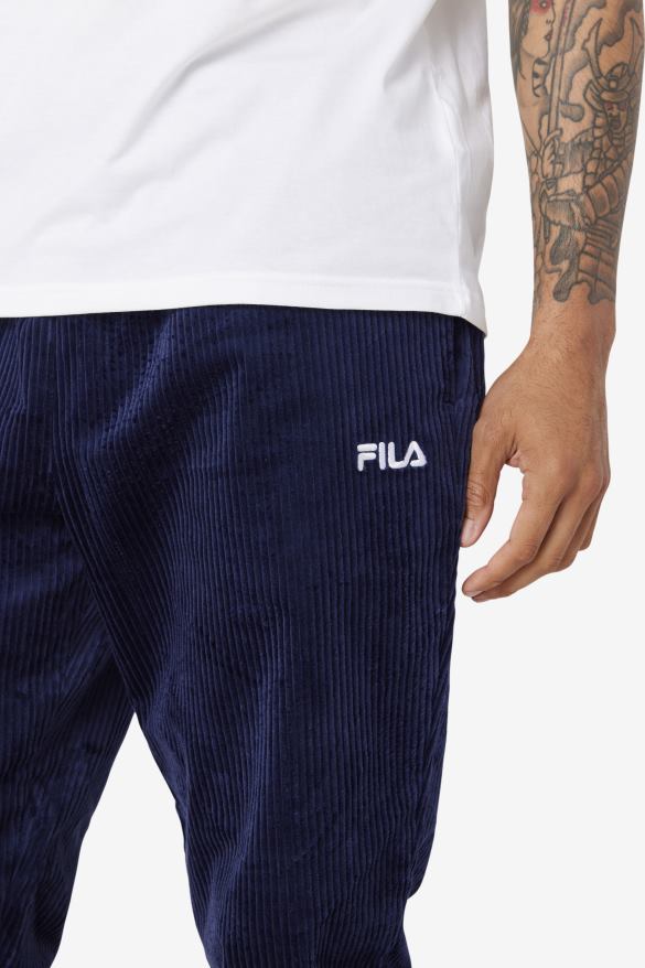 peacoat FILA fila unnat cord joggers peacoat 68Z20703