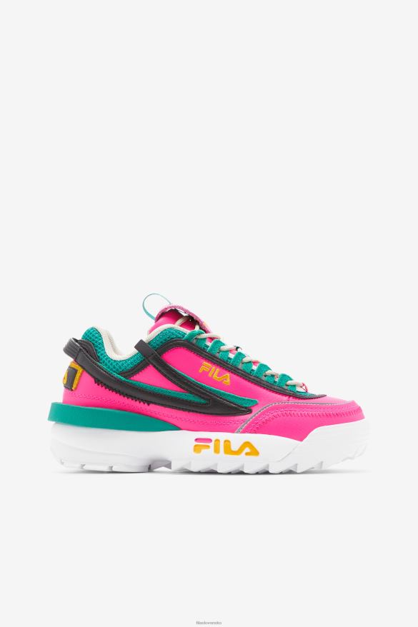 ružová žiara/zlato/gardénia FILA dámsky disruptor 2 exp fila pink glow/gold/gardenia 68Z201238