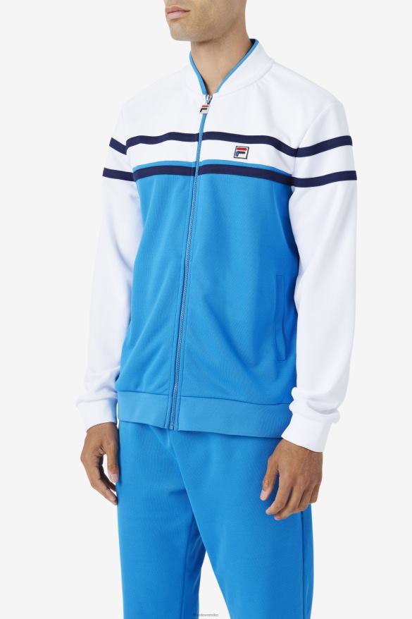 réžia modrá/biela/páv FILA directoroire blue/white/peacoat fila naso jacket 68Z20945