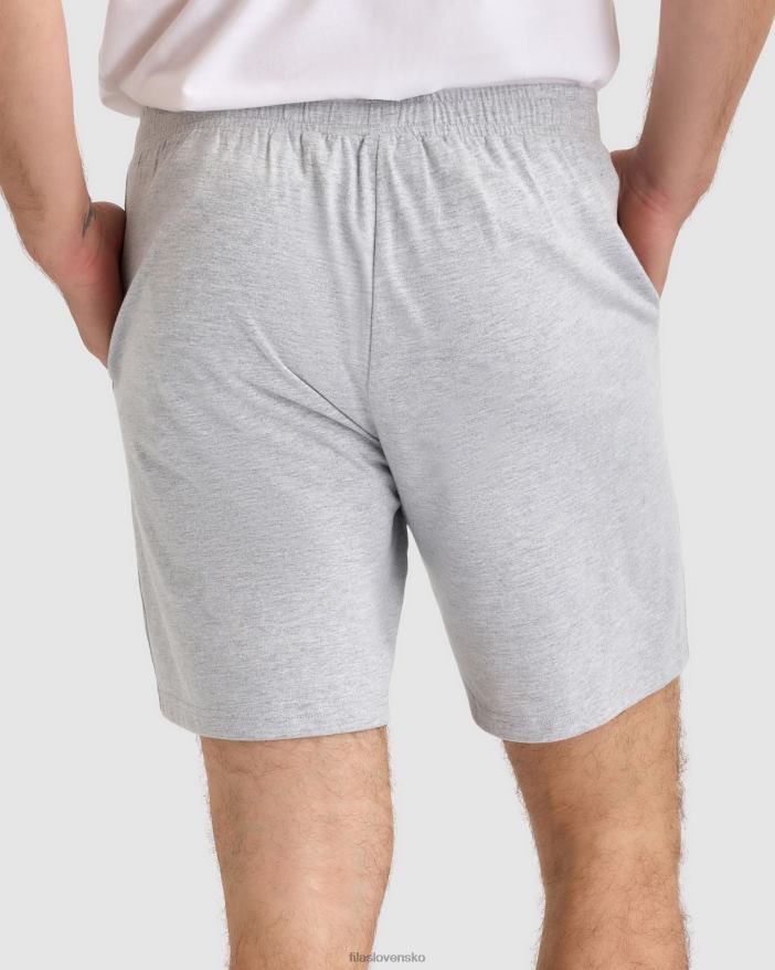 sivý marle FILA unisex boston šortky grey marle fila 68Z202327