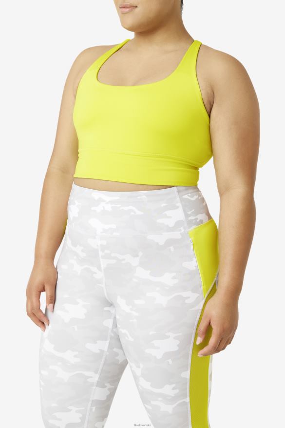 síra FILA fila uplift cross back bra top síra 68Z201825