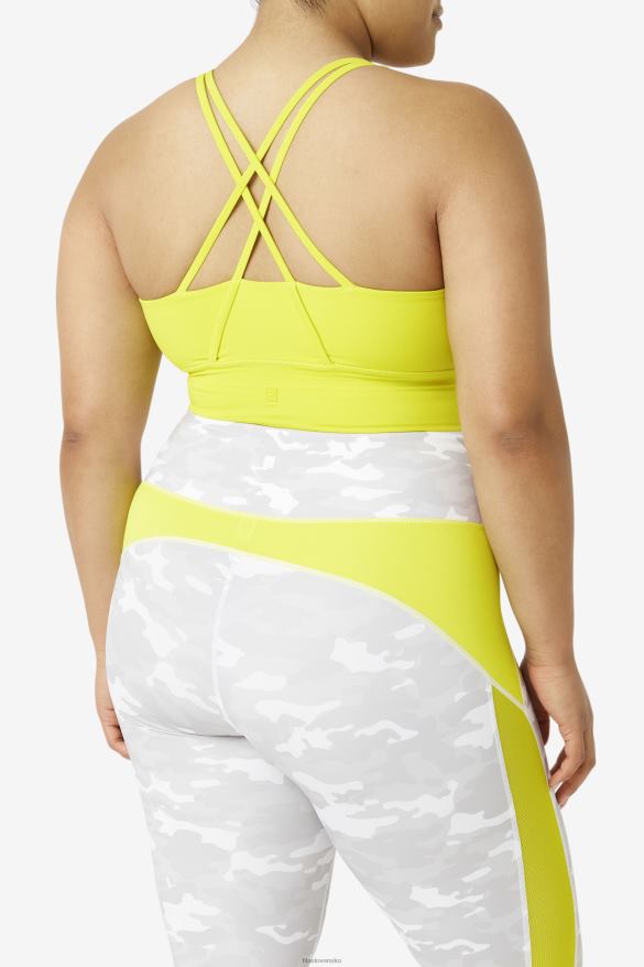 síra FILA fila uplift cross back bra top síra 68Z201825