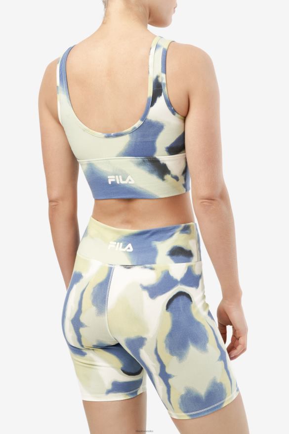 tlač ťahom štetcom FILA fila dawn bra top brushstroke print 68Z201399