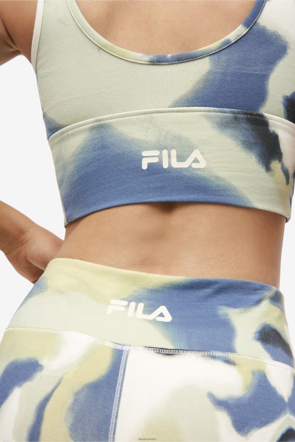 tlač ťahom štetcom FILA fila dawn bra top brushstroke print 68Z201399