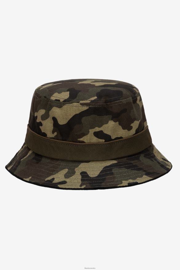 vojenská zelená kamufláž FILA armáda zelená camo camo bucket hat fila 68Z20978