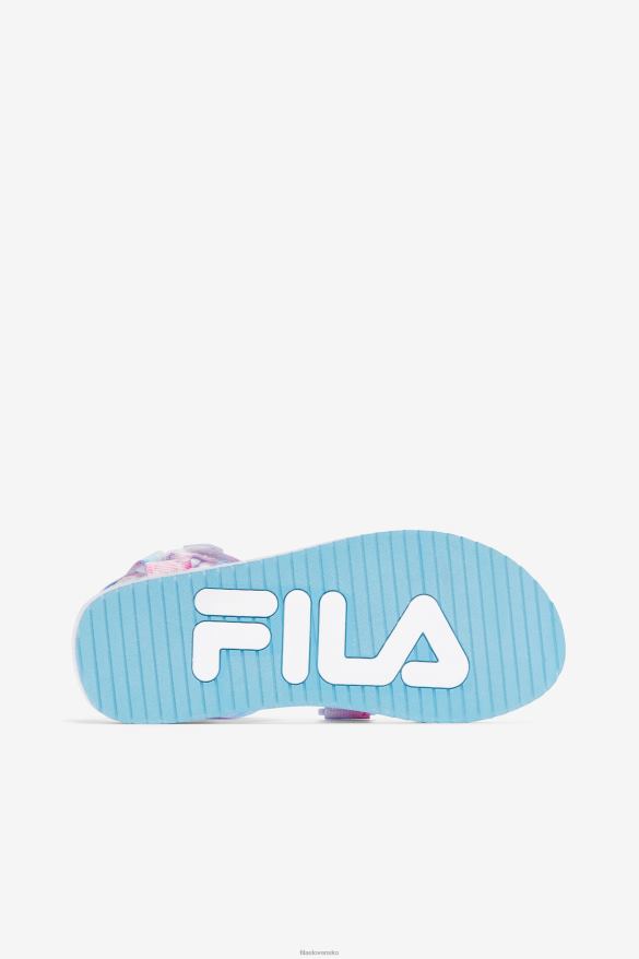 vres multi/biely/fialový FILA dámsky drifter ts tie dye fila multi/biely/fialový vres 68Z201358