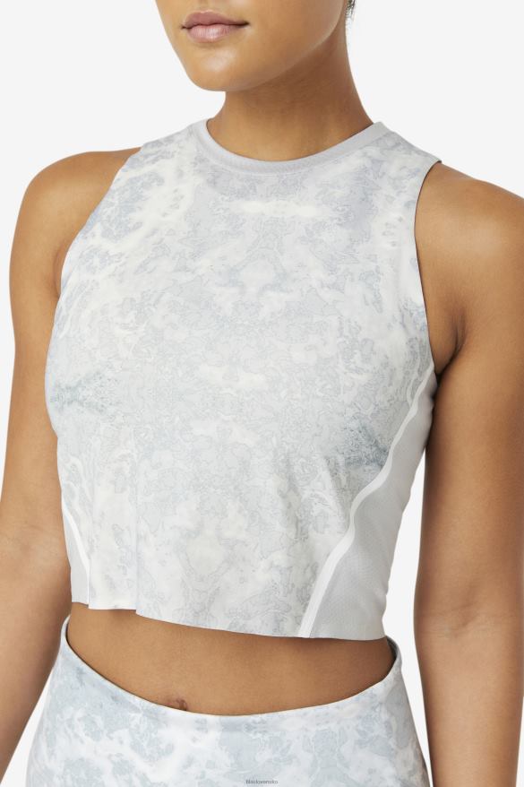 výškové/biele FILA fila highrise/white uplift athletic crop top 68Z201924