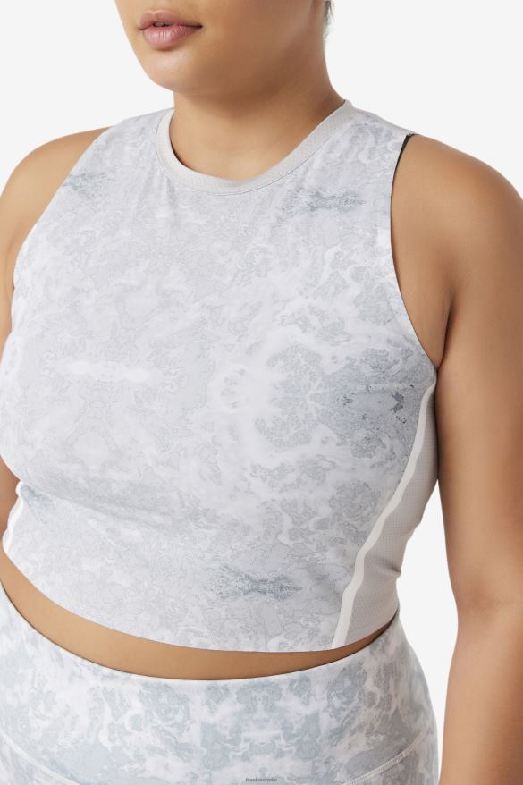 výškové/biele FILA fila uplift atletický crop top vysoký/biely 68Z201933