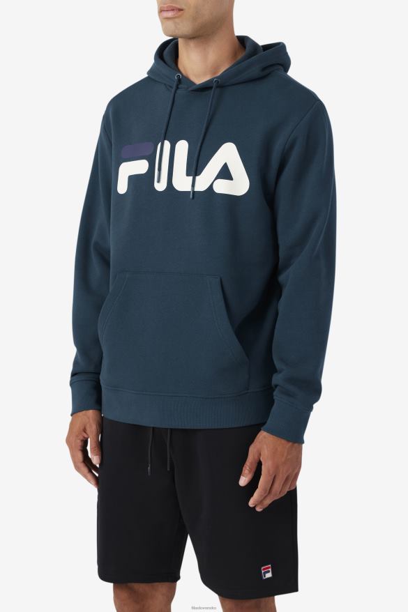 zelenozelená/egret/námorník FILA mikina s kapucňou fila teal/egret/navy samari 68Z20490