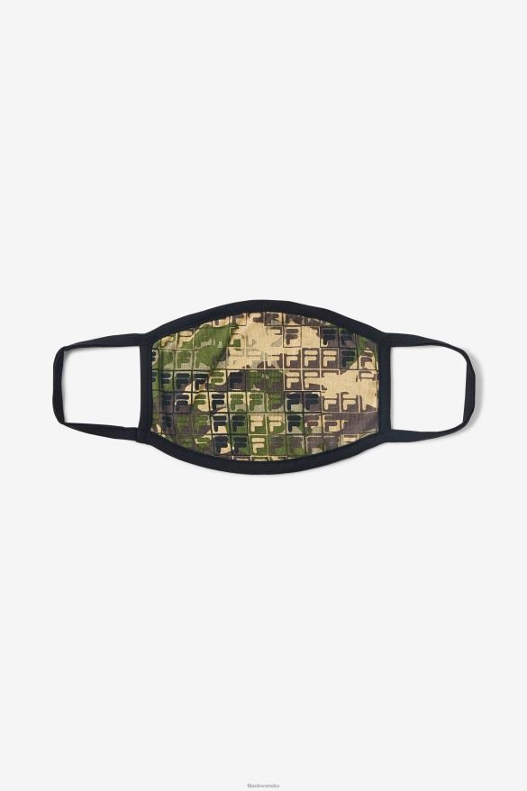 zelená camo multi FILA zelená camo maskovacia maska ​​s logom multi fila 68Z201047