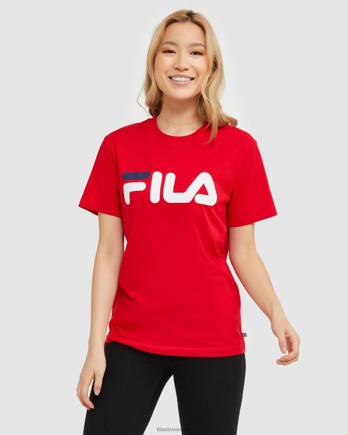 červená FILA klasické unisex tričko fila červené 68Z202440