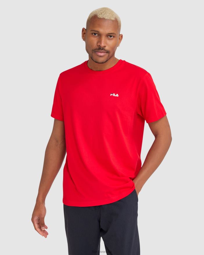 červená FILA červené unisex tričko z fila 2 68Z202487