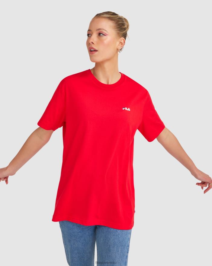 červená FILA červené unisex tričko z fila 2 68Z202487