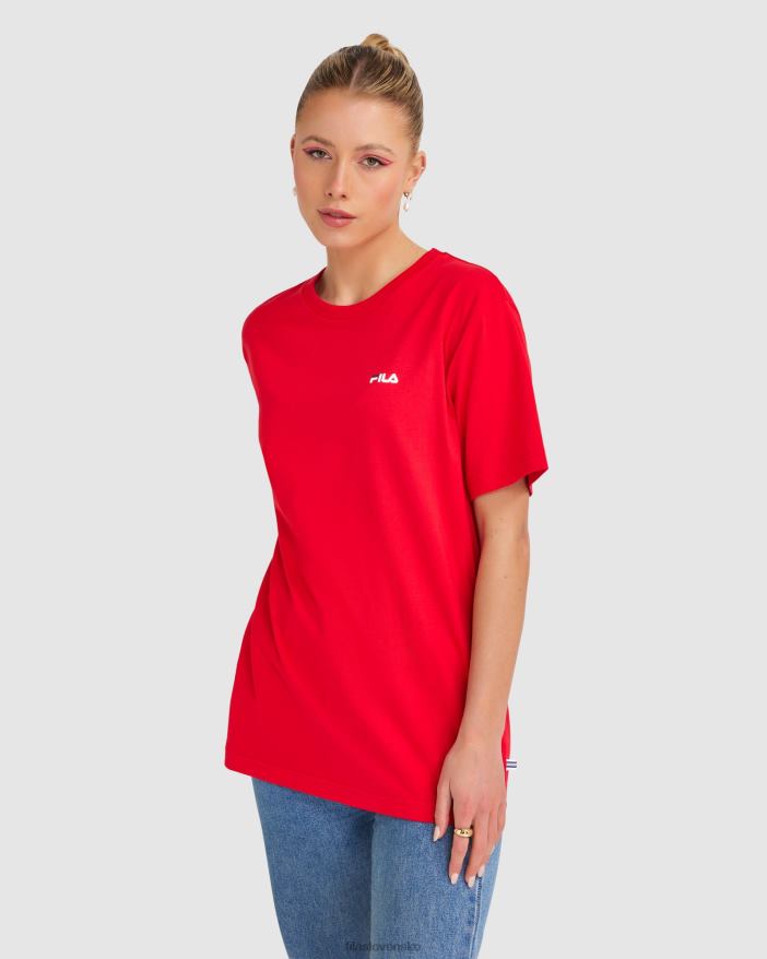 červená FILA červené unisex tričko z fila 2 68Z202487