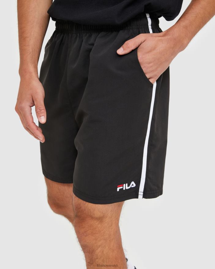 čierna FILA black fila classic pánske šortky z mikrovlákna 68Z202457