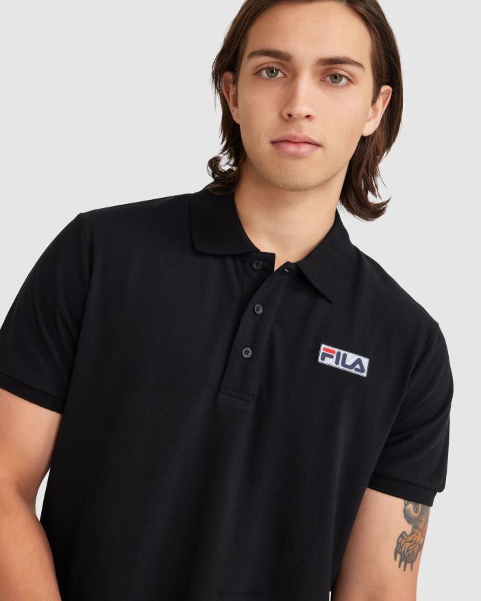 čierna FILA black fila pánske asher polo 68Z202367