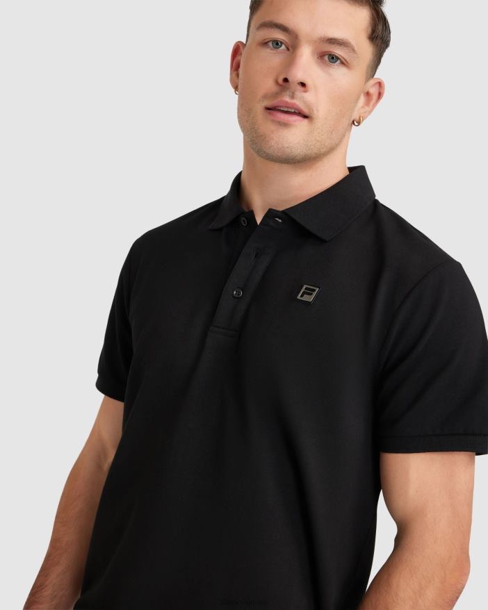 čierna FILA black fila pánske blake polo 68Z202343