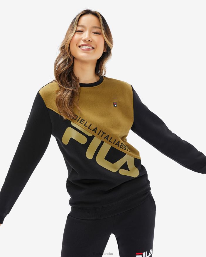 čierna FILA black fila unisex monaco crew 68Z202631