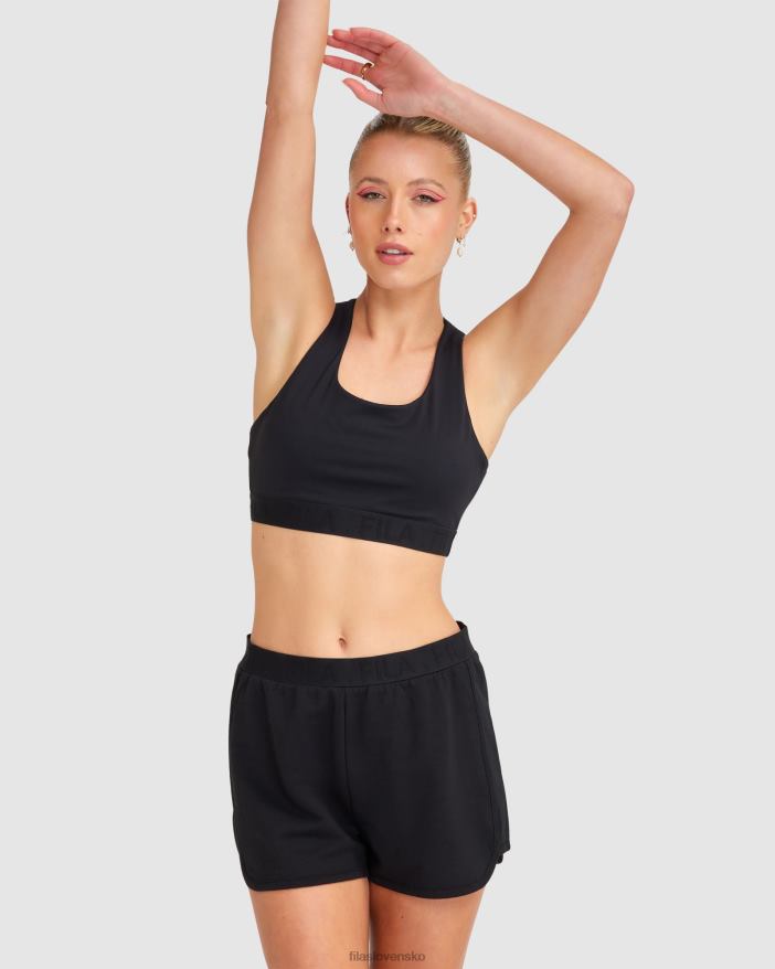 čierna FILA dámsky crop top čierny fila spencer 68Z202819