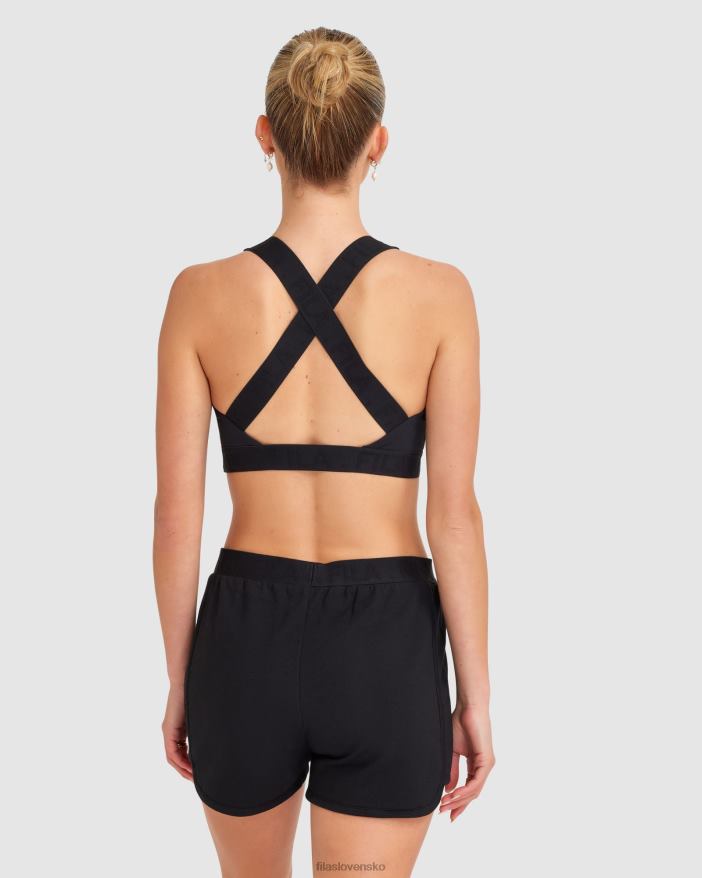 čierna FILA dámsky crop top čierny fila spencer 68Z202819