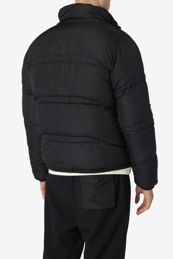 čierna FILA elias puffer jacket čierna fila 68Z20797