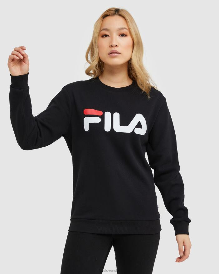 čierna FILA fila black classic unisex crew 68Z202488