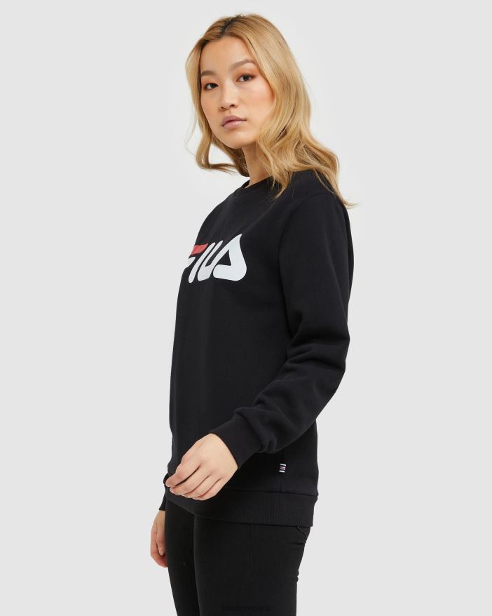 čierna FILA fila black classic unisex crew 68Z202488