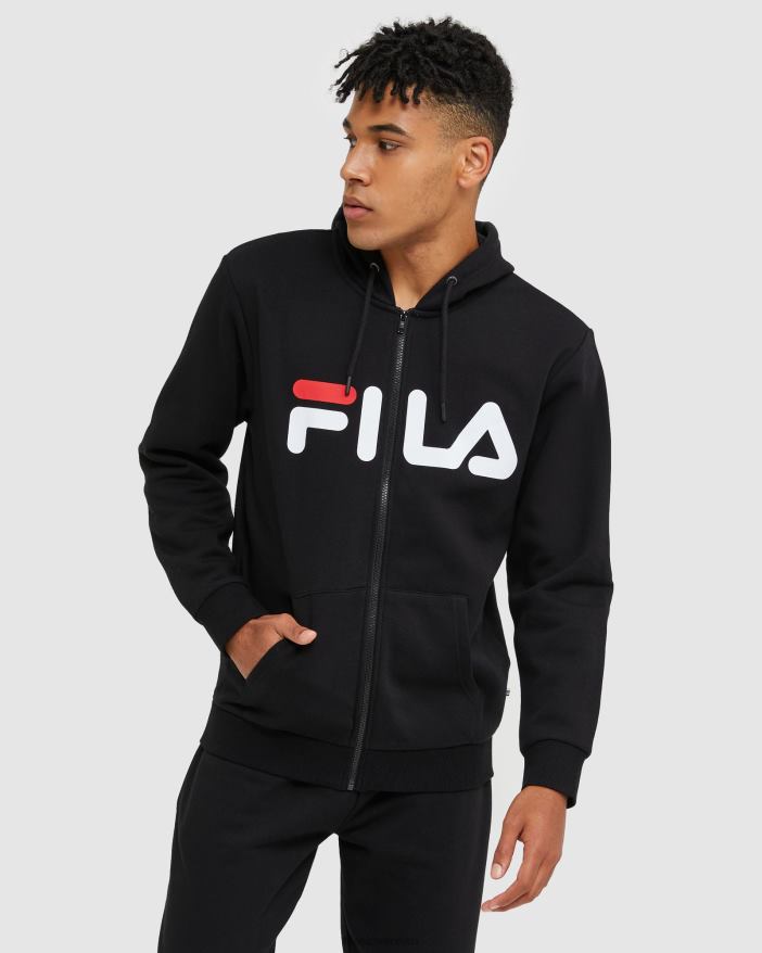 čierna FILA fila klasická unisex bunda na zips čierna 68Z202461