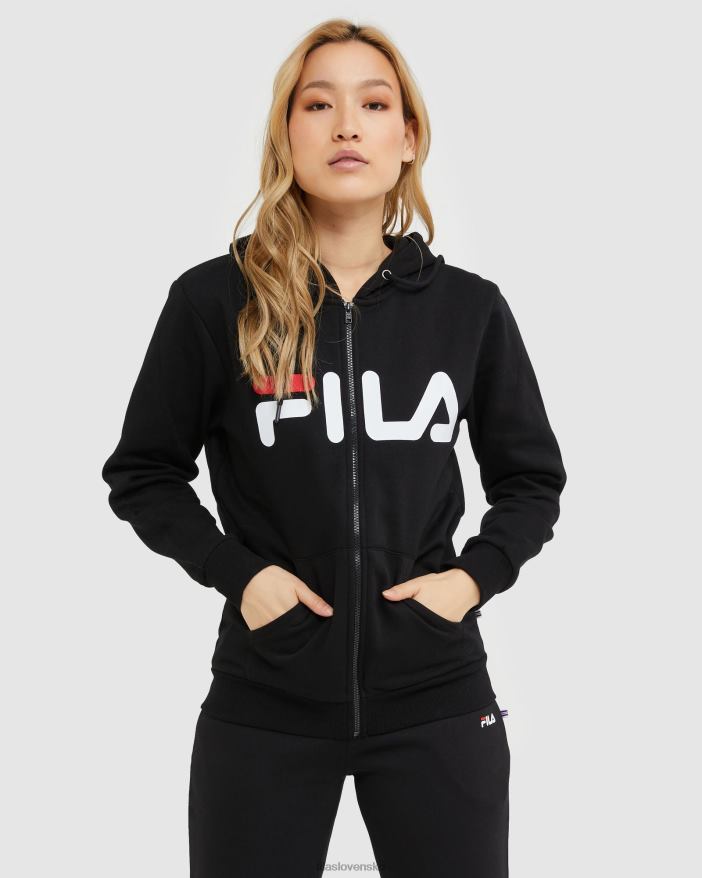 čierna FILA fila klasická unisex bunda na zips čierna 68Z202461