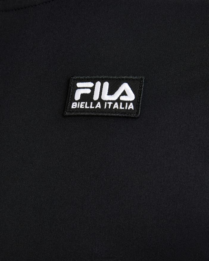 čierna FILA fila pánske luca qtr zips black 68Z202599